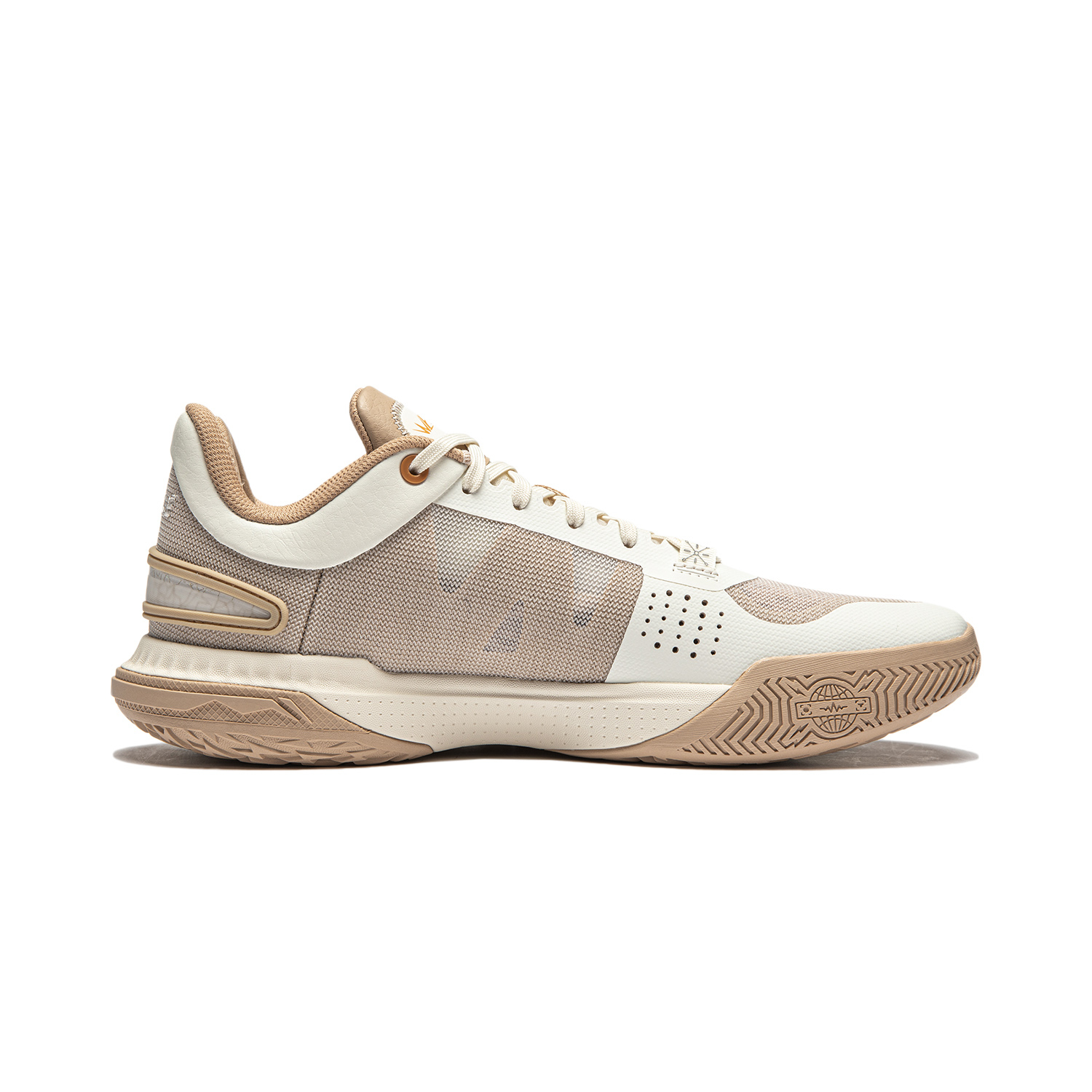 Li Ning Lightning Low top Basketball Shoes Men’s Ecru