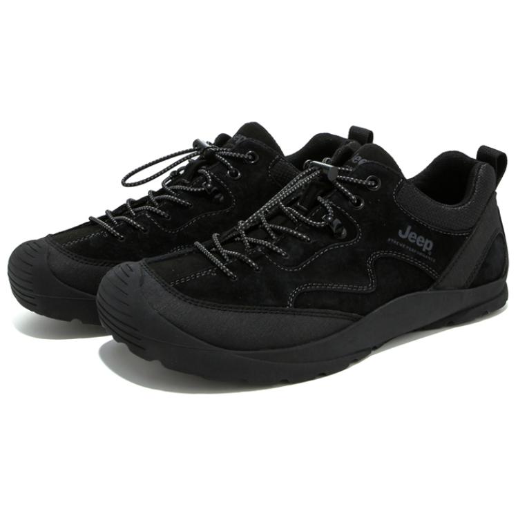 Jeep Abrasion Resistant Low top Mountaineering Shoes Men’s Black
