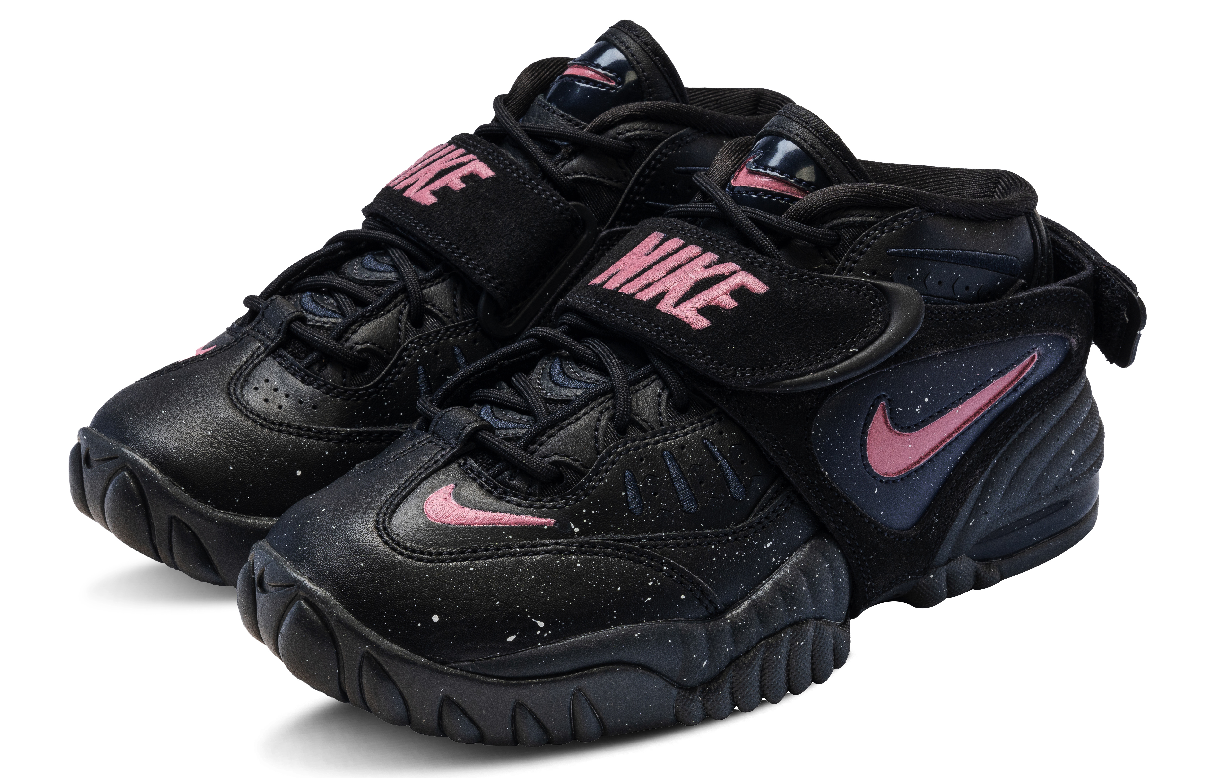 Nike Air Adjust Force Barbie Pink, Galaxy Slip Resistant Abrasion Resistant Mid top Vintage Basketball Shoes Unisex