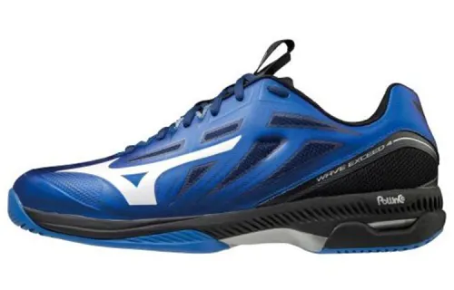 Mizuno Textile, Artificial Leather Slip Resistant, Abrasion Resistant, Breathable Low top Tennis Shoes Men's