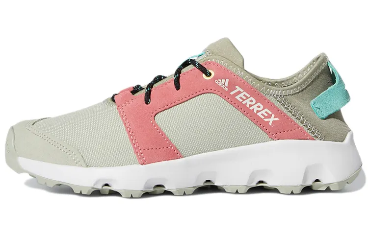 Adidas Terrex Voyager Mountaineering & Hiking Shoes Women's Low Top Gray/Pink/Blue