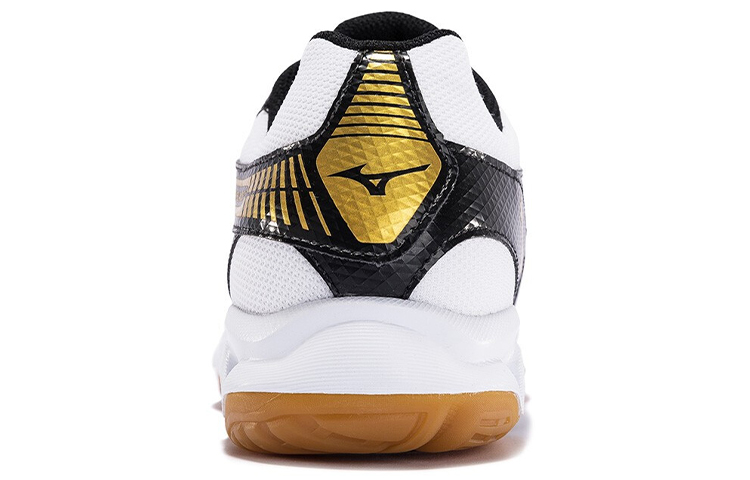 Кроссовки Mizuno Thunder Blade (бело-черные) — фото 4