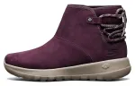 Skechers ON THE GO Thermal Abrasion Resistant Short Snow Boots Women's Burgundy