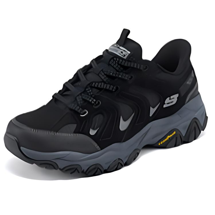 Skechers OUTDOOR Low top Mountaineering Shoes Men’s Charcoal Gray
