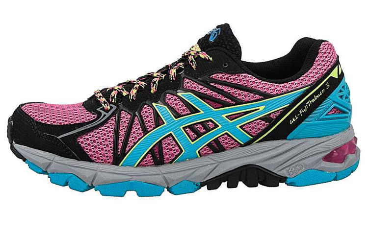 ASICS GEL FujiTrabuco 7 Trail Running Shoes Women's Purple Blue