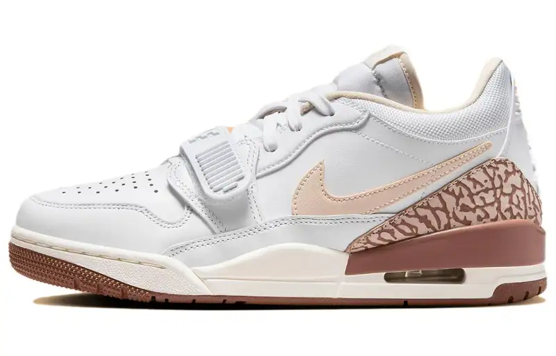 Jordan Legacy 312 Low White Archaeo Brown Women's