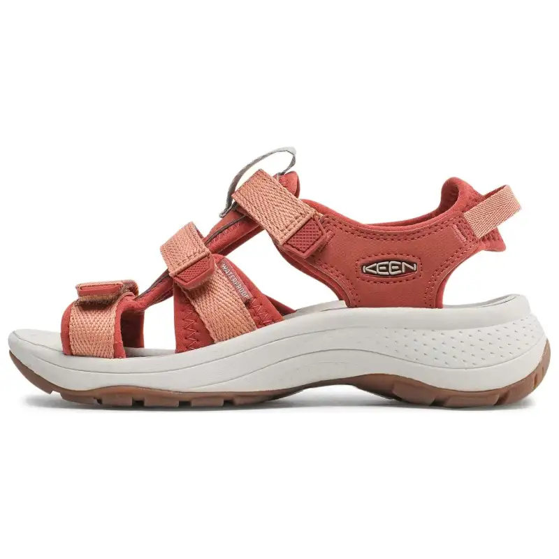 Keen Astoria West Beach Sandals Women's Brown Red