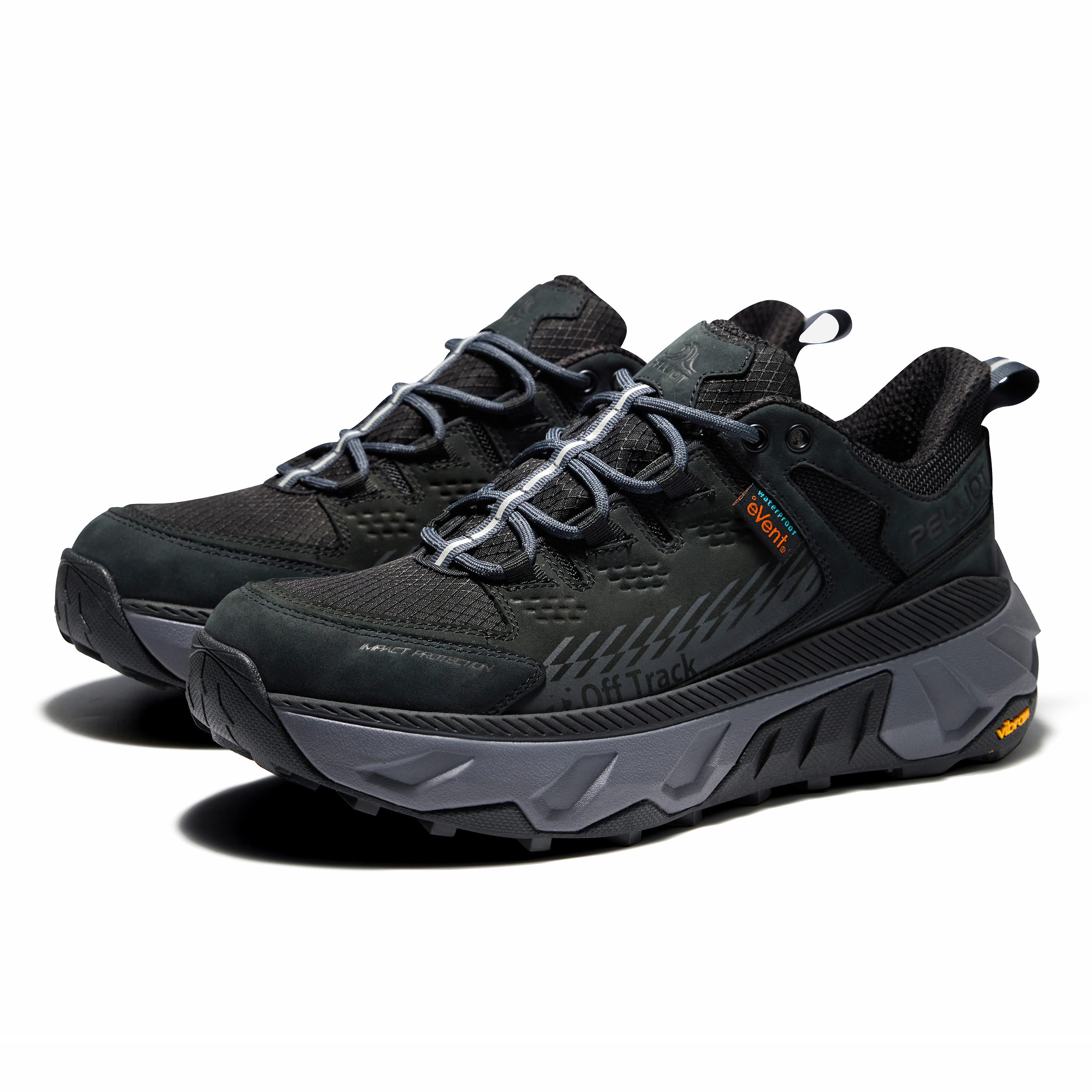 PELLIOT Cushioning Slip Resistant Abrasion Resistant Low top