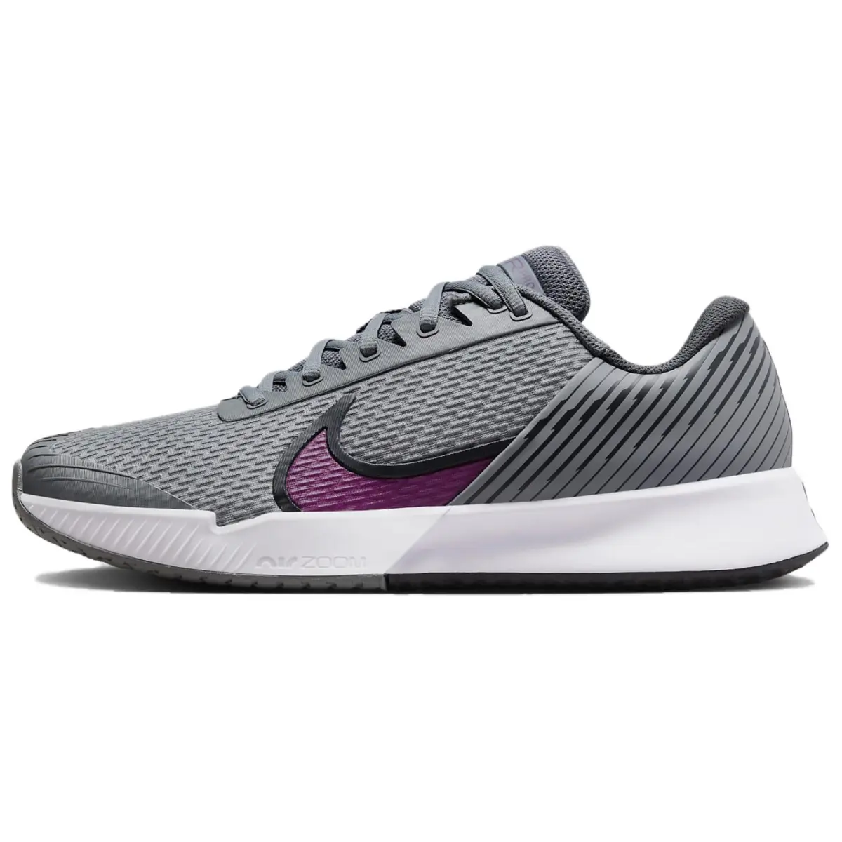 Nike Court Air Zoom Vapor Pro 2 Hc Smoke Grey Dark Smoke Grey Black Sangria