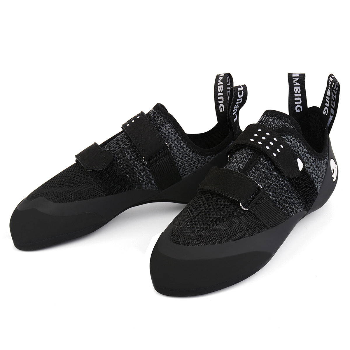 LUFU Low top Rock Climbing Shoes Unisex Black