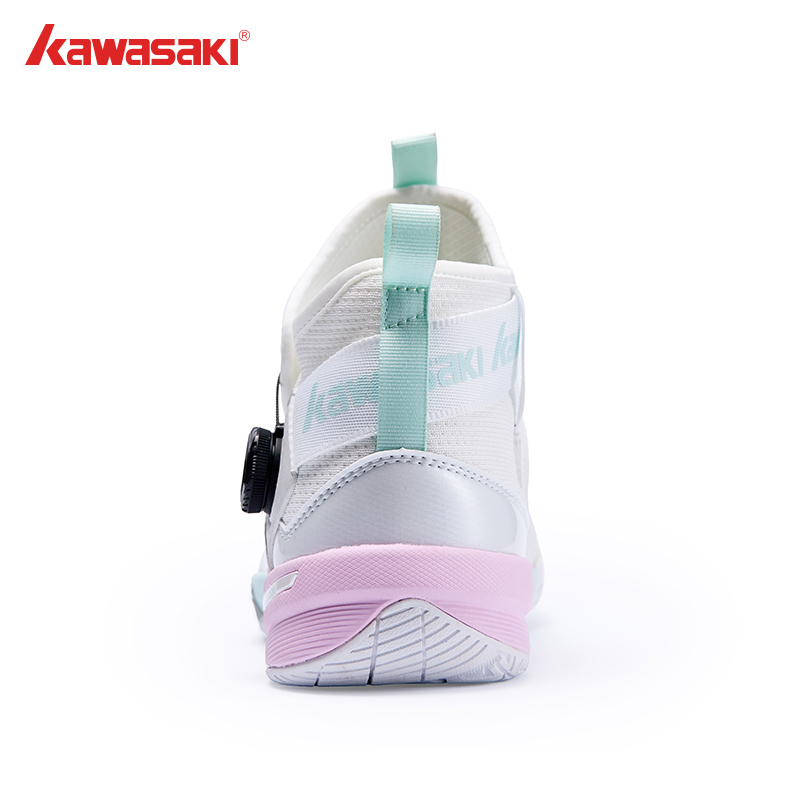 Kawasaki Crossover 2.0 Mid top Badminton Shoes Unisex Azure
