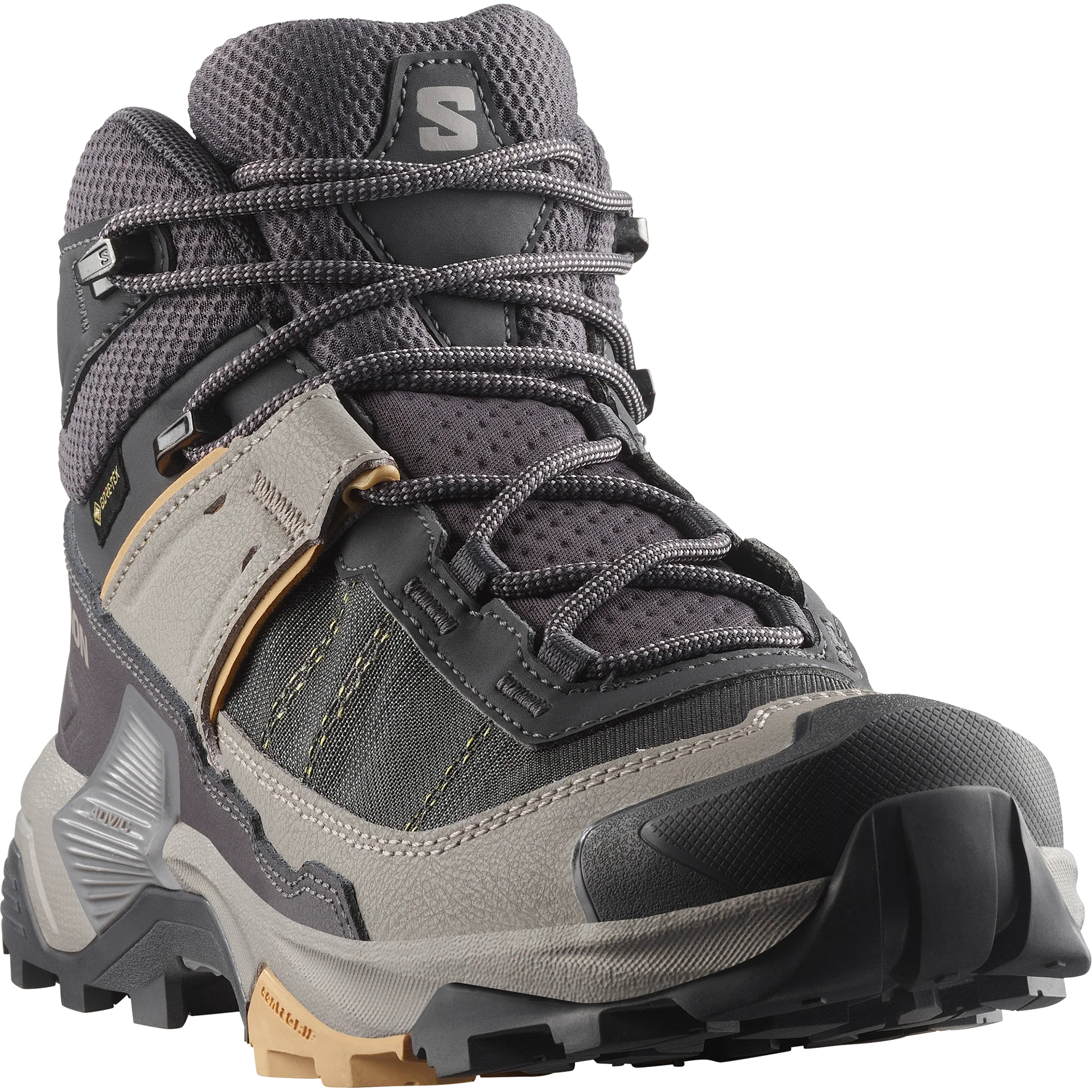 SALOMON X ULTRA 5 Mid top Hiking Shoes Women’s Gray