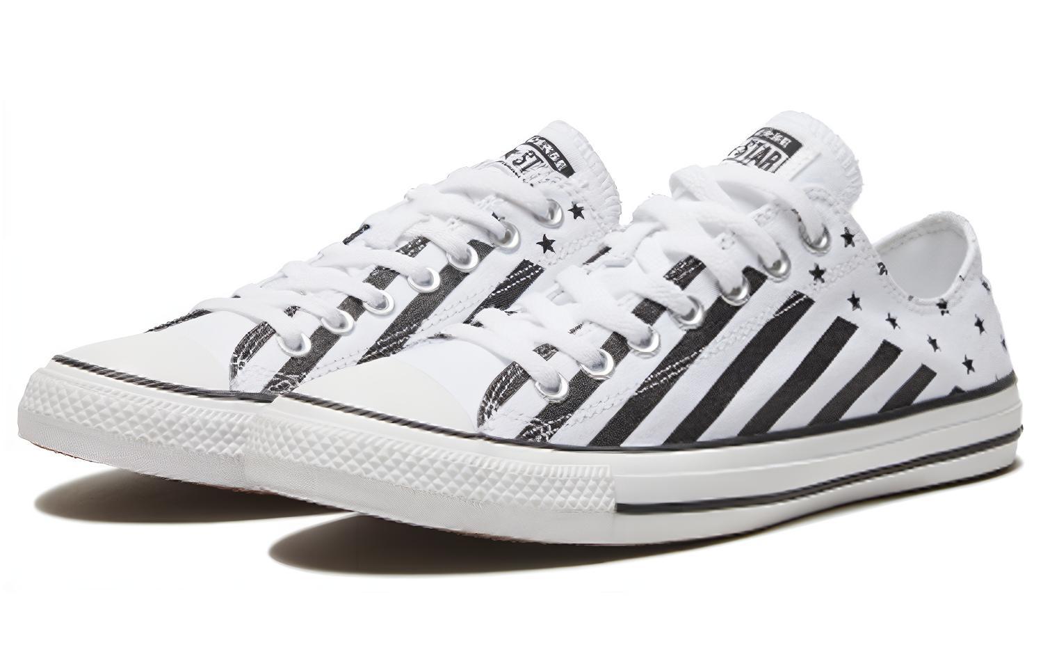 Кеды Converse Chuck Taylor All Star (черно-белые) — Чёрный / белый — фото 3