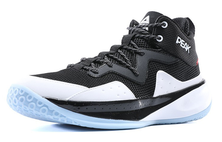 PEAK Comfortable Cushioning Slip Resistant Abrasion Resistant Breathable Support Mid top Basketball Shoes Men’s