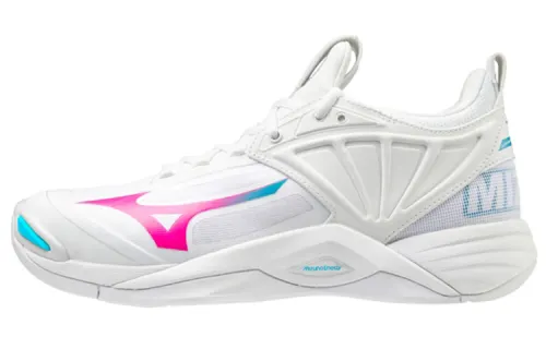 Mizuno Women's Wave Momentum 2 'White Pink'