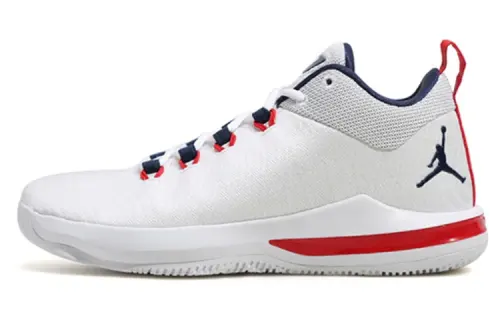 Jordan CP3 10 .X AE Paul 10 USA Team Non slip Lightweight Mid top Performance Basketball Shoes Men's White