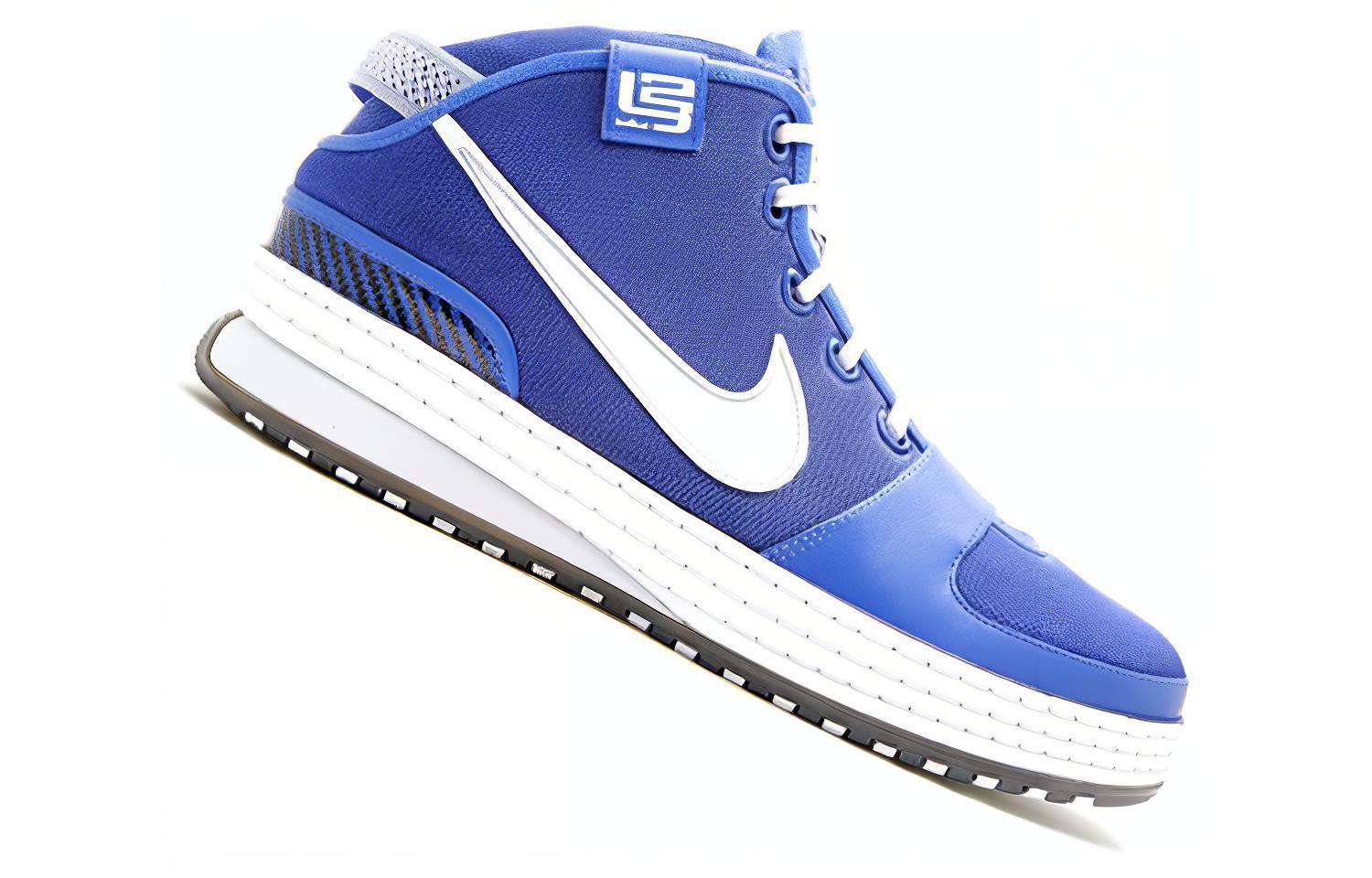 Мужские кроссовки Nike Lebron 6 Kid (синие) — фото 3