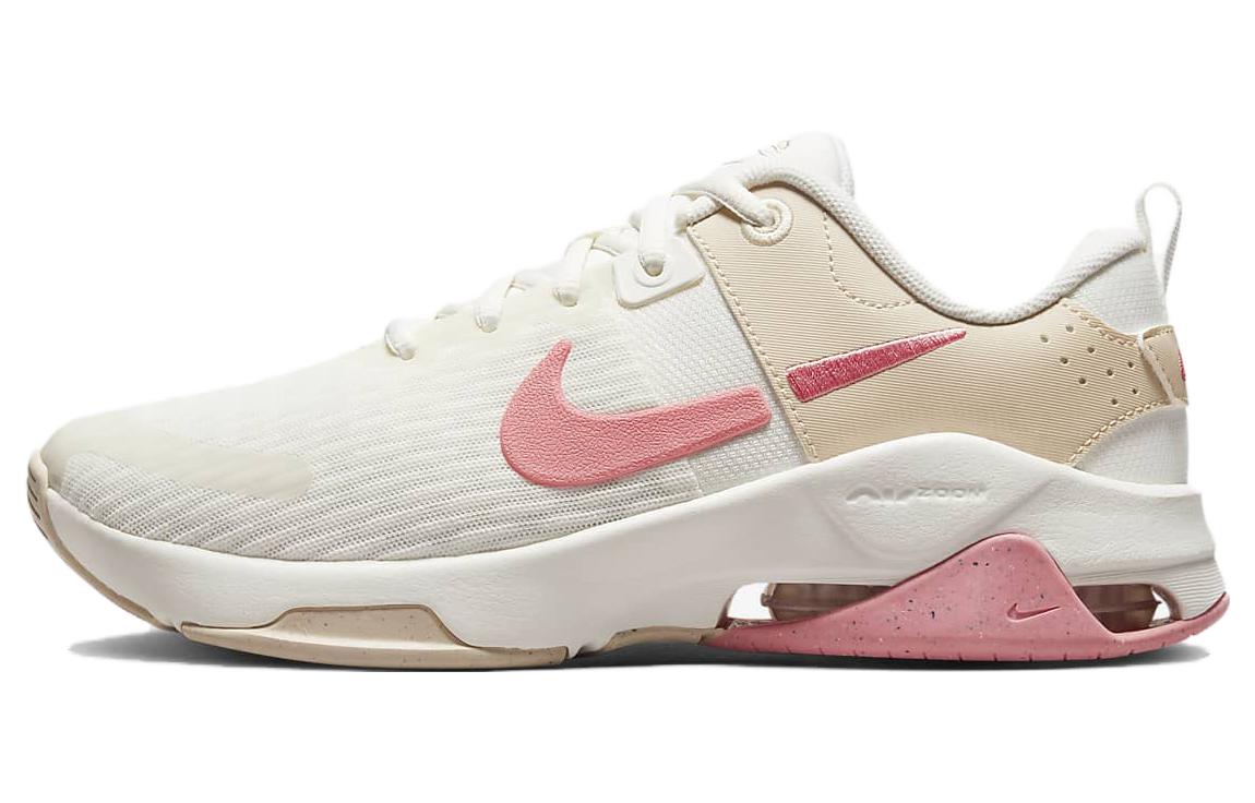 Nike Zoom Bella 6 Mesh Comfortable Cushioning Slip Resistant Low top Training Shoes Women's Pink White