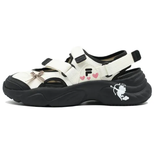 FILA FUSION Conch Beach Sandals Women's White Black