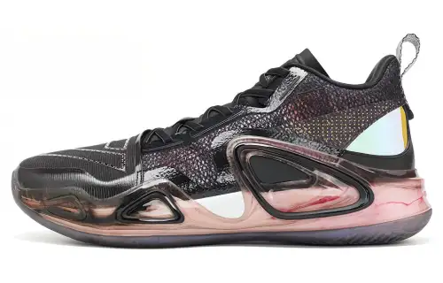 PEAK Taichi Slip Resistant, Abrasion Resistant, Breathable Low top Basketball Shoes Men's Obsidian Color