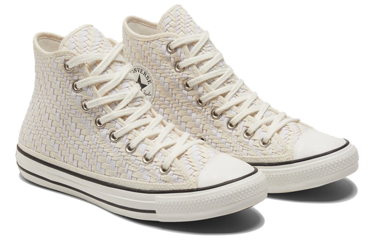 Унисекс кеды Converse Chuck Taylor All Star Tonal Weaving (белые) — фото 3