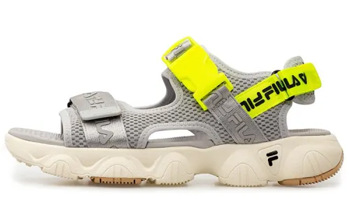 FILA FUSION Fila Jagger Sports Sandals Grey/White/Yellow