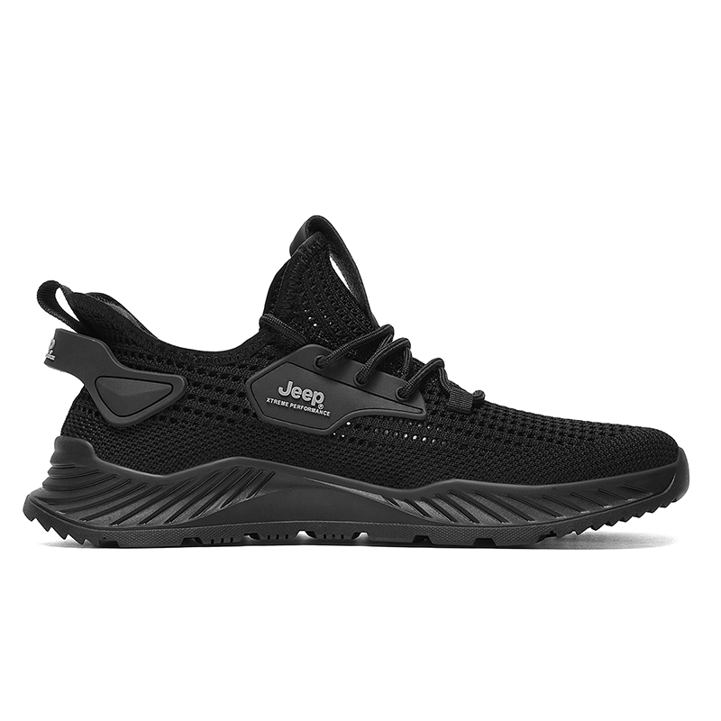 Jeep Low top Mountaineering Shoes Unisex Black