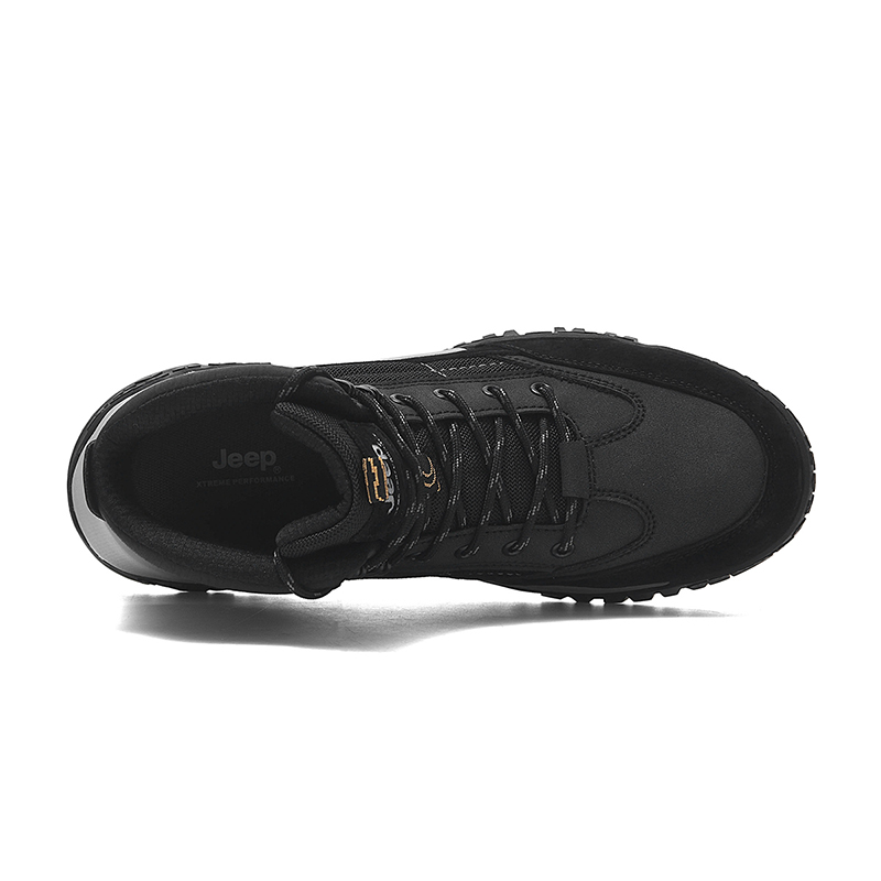 Jeep High top Outdoor Shoes Men’s Black