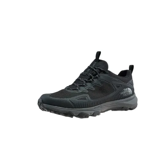 THE NORTH FACE FASTPACK 4 Abrasion Resistant Waterproof And Breathable Grip Low top Hiking Shoes Men's Black Gray