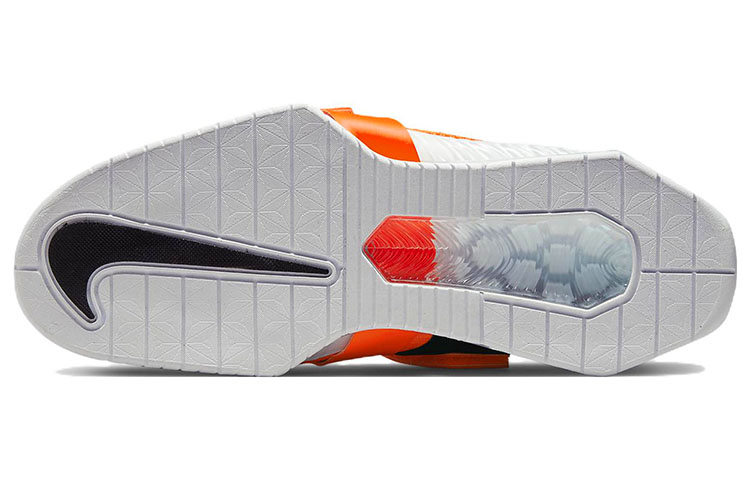 Кроссовки Nike Romaleos 4 (оранжево-черные) — фото 6