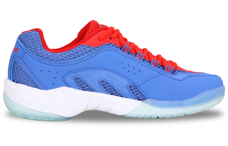 KUMPOO Badminton Shoes Unisex Low Top Blue