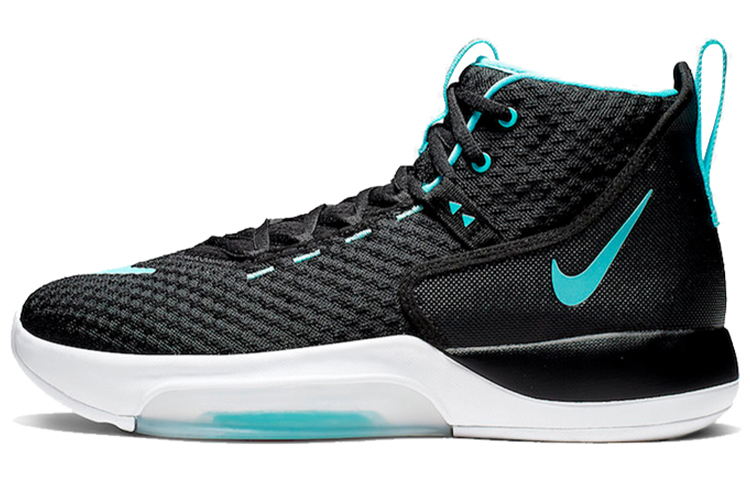 Мужские кроссовки Nike Zoom Rize (черно-синие) — фото 1