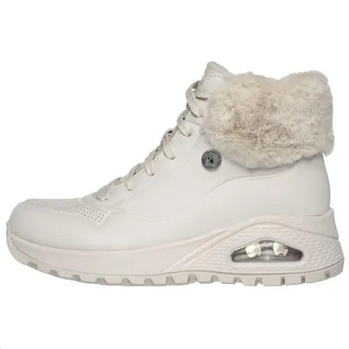 Skechers Fall Air 2 Thermal Abrasion Resistant Short Snow Boots Women's Ecru