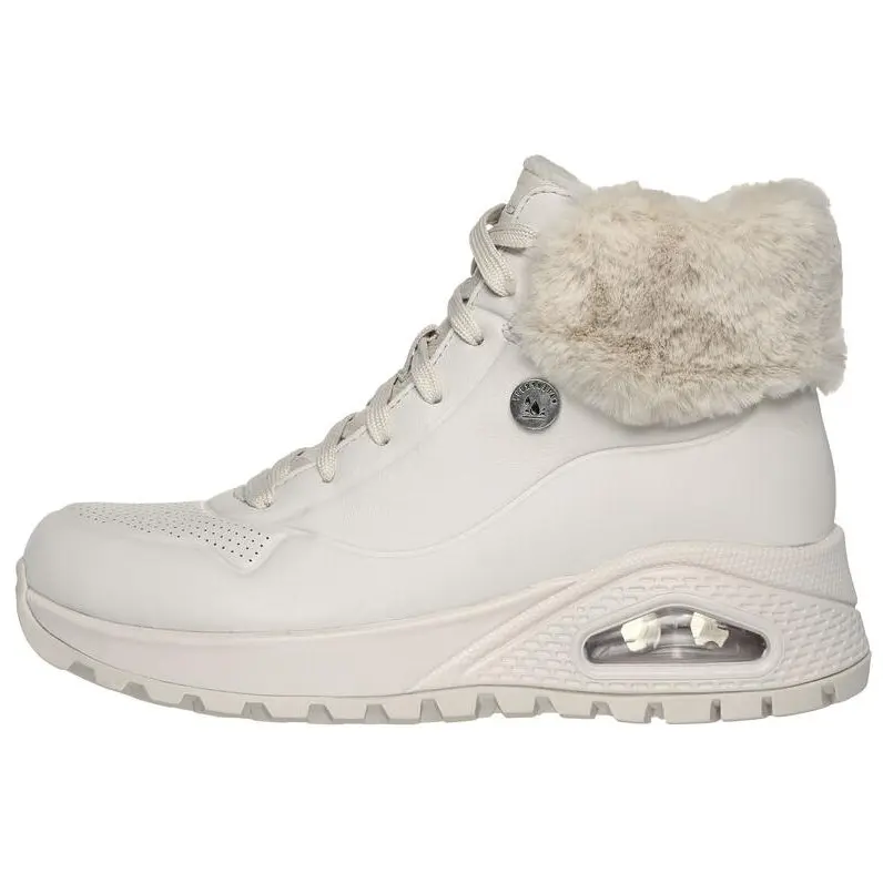 Skechers Fall Air 2 Thermal Abrasion Resistant Short Snow Boots Women's Ecru