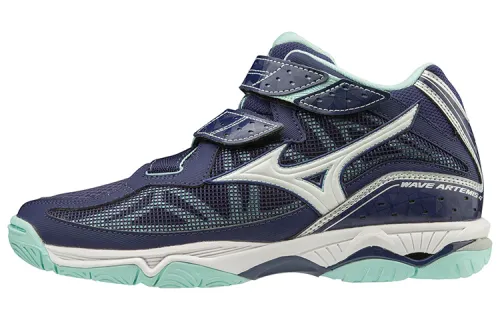 Mizuno Wave Artemis 4 Mid 'Blue White' Women's
