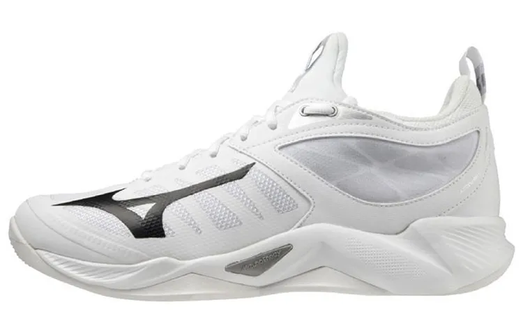 Mizuno Wave Dimension 'White Black'