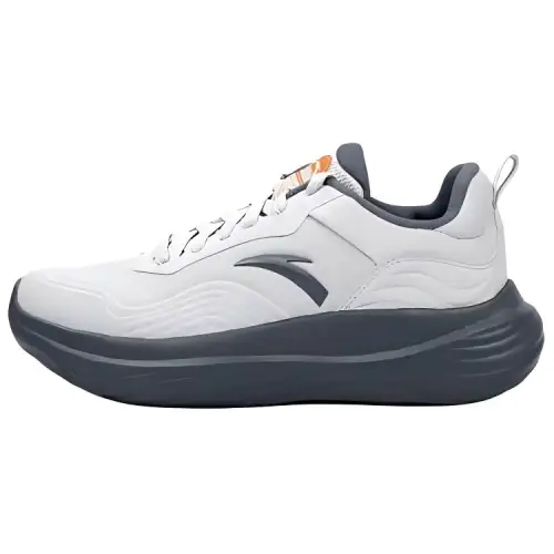 Anta Slip Resistant Abrasion Resistant Low top Training Shoes Men's Gray