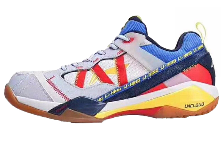 Li Ning G Enemy ACE Professional Low top Badminton Shoes Men’s White Blue