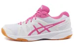 Asics Gel Upcourt Comfortable Low top Training Shoes Women's White Pink