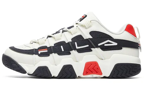 FILA Barricade White/Black/Red
