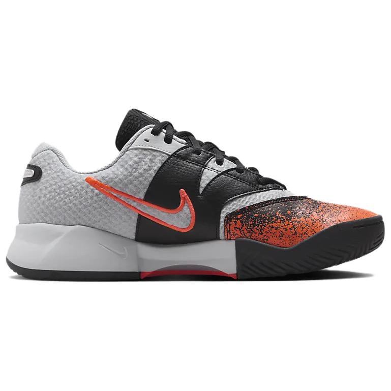 Nike Court Lite 4 Premium Pure Platinum Black Hyper Crimson White