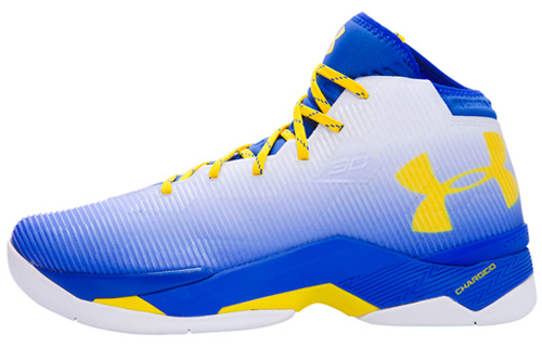 Мужские кроссовки Under Armour Under Armour Curry 2.5 2.5 73-9 (сине-желтые)