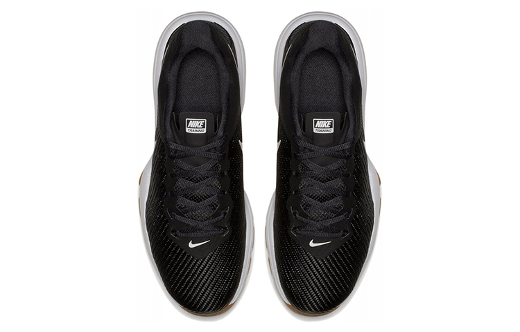 Мужские кроссовки Nike Air Max Full Ride TR 1.5 (черно-бело-коричневые) — Чёрный / белый / коричневый — фото 4
