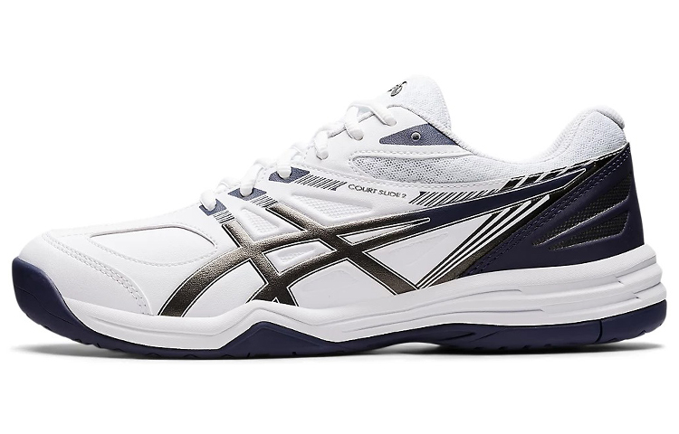 ASICS Court Slide 2 'White Gunmetal'