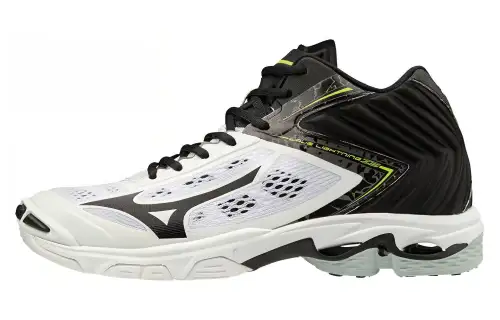 Mizuno Wave Lightning Z5 Training Shoes Unisex Mid Top Black/White