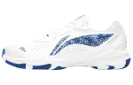 Li Ning Rubber Slip Resistant, Abrasion Resistant, Breathable Low top Badminton Shoes Unisex Blue