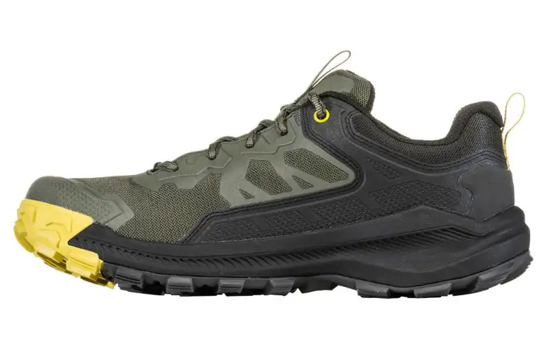 Oboz Footwear Katabatic Cushioning Slip Resistant Abrasion Resistant Waterproof Low top Hiking Shoes Men's Green