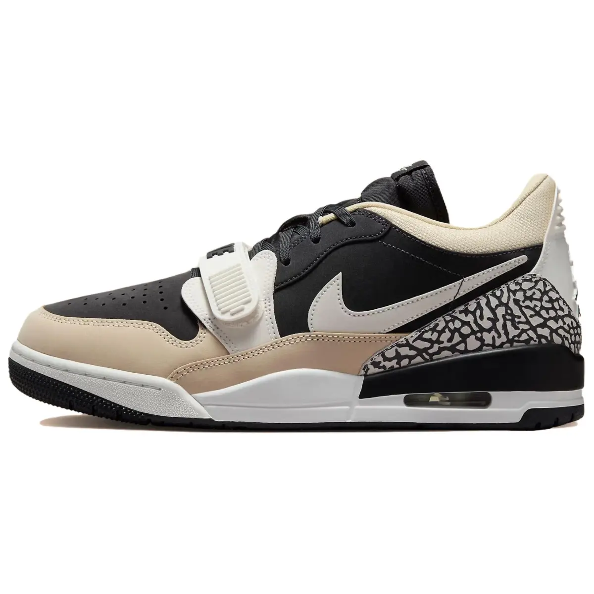 Jordan Legacy 312 Low Rattan Off Noir