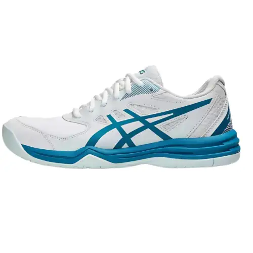 Asics Court Slide 3 Abrasion Resistant Abrasion Resistant Low top Tennis Shoes Women's White Blue