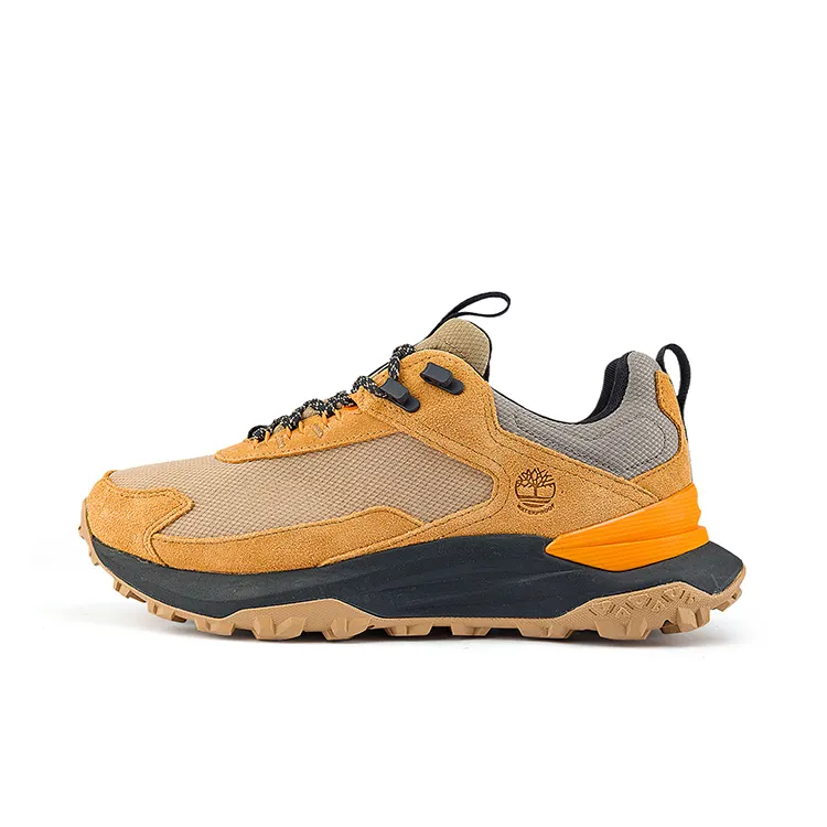 Timberland Motion Access Fabric Cushioning Waterproof Grip Low top Mountaineering Hiking Shoes Men's Wheat